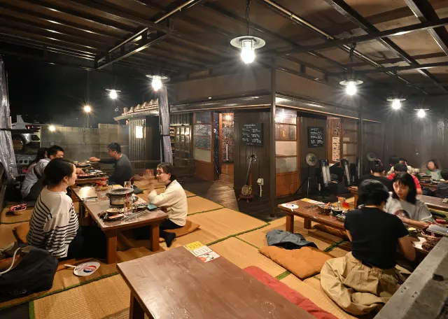 恩納だから。の畳の座敷席