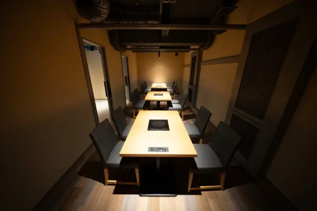 可在包廂內放鬆享受美食