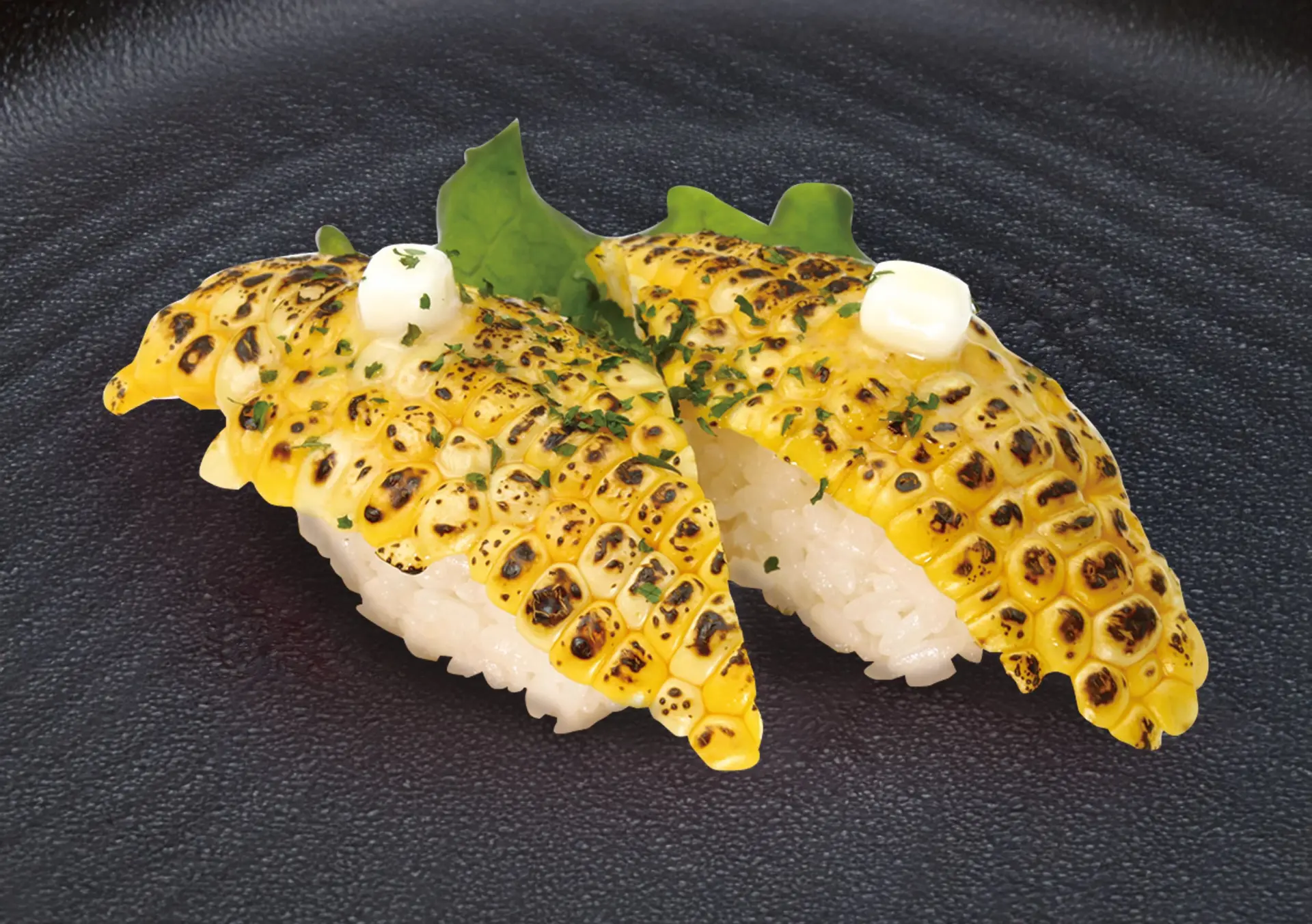 産地ならではの新鮮素材だからこその逸品、焼きもろこしバター醤油