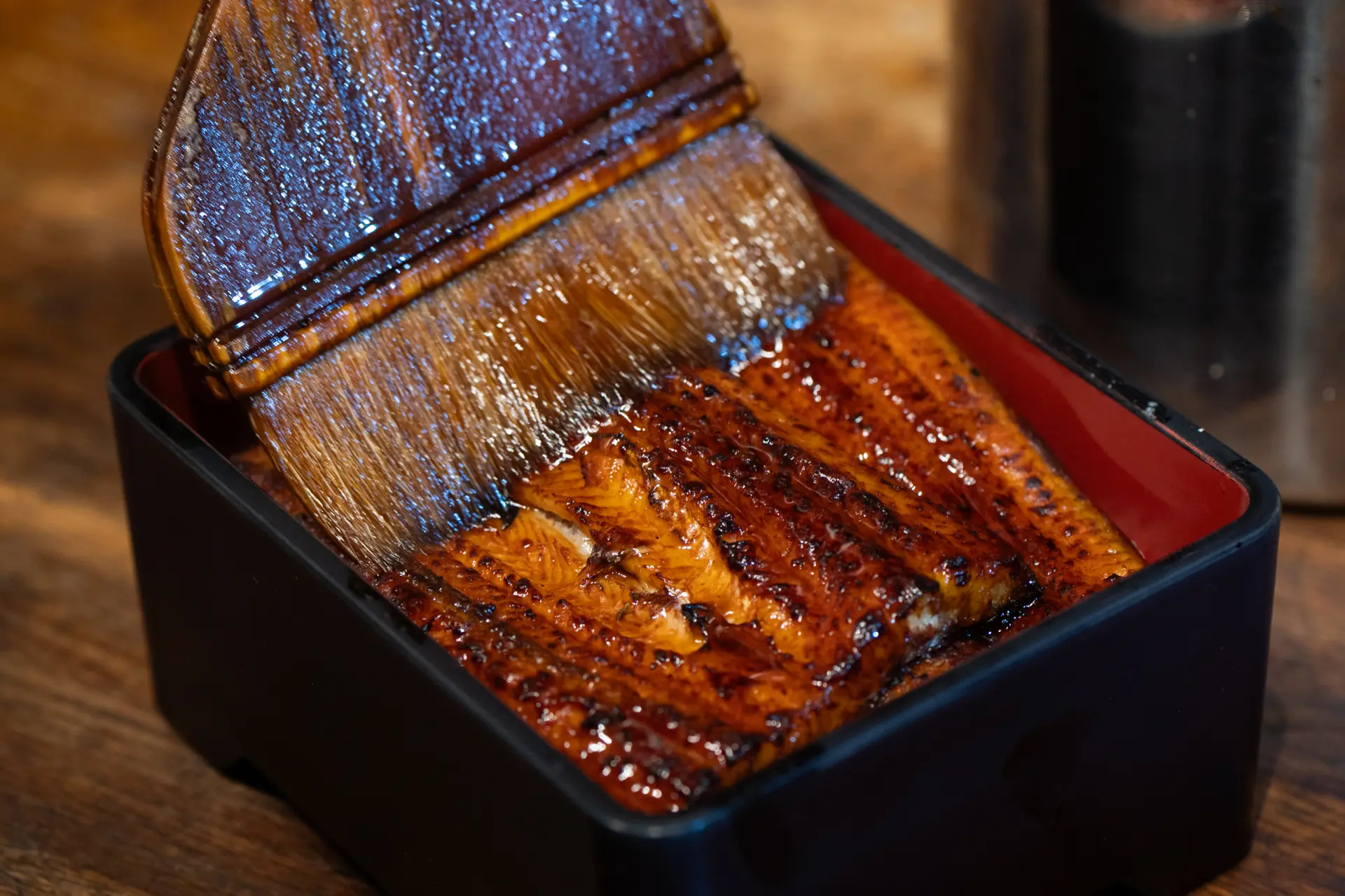 鰻と甘いタレの香ばしさの相性抜群だ