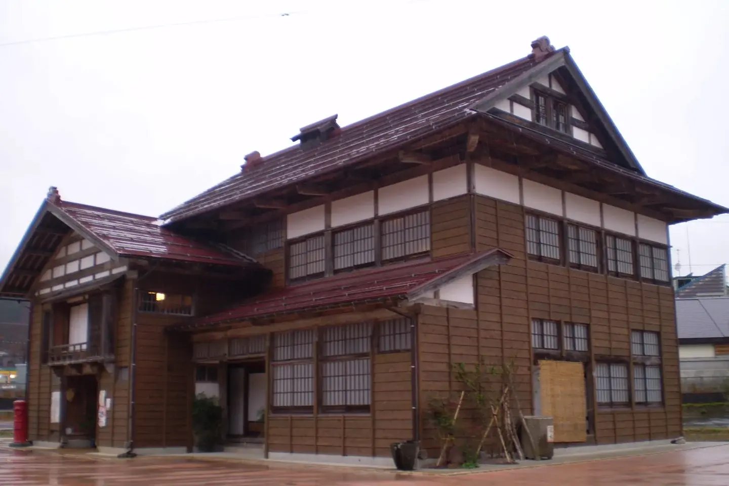 まつだい郷土資料館の外観