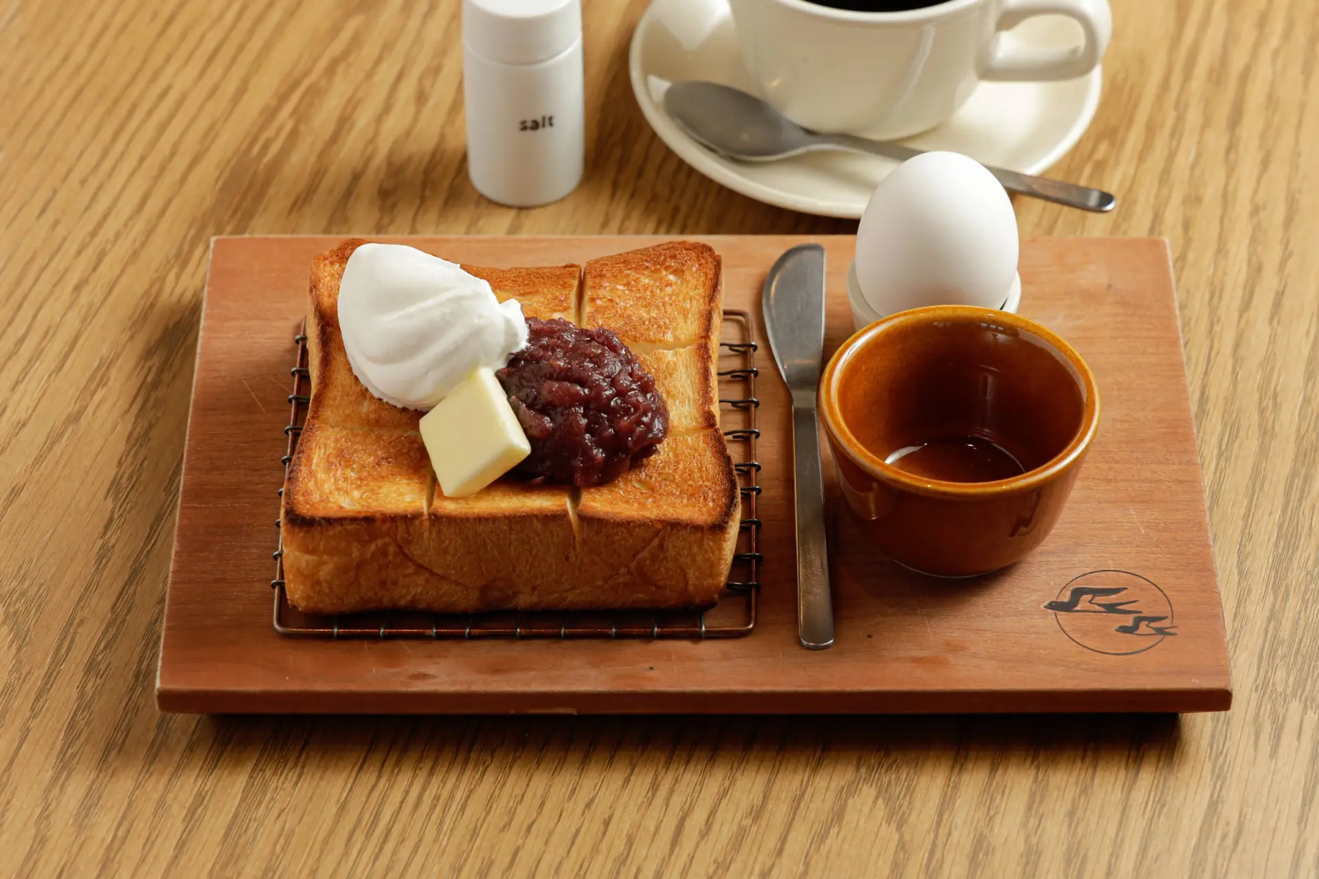 「名古屋の小倉トースト」は終日オーダー可能