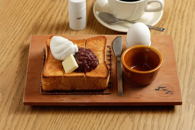 「名古屋の小倉トースト」は終日オーダー可能