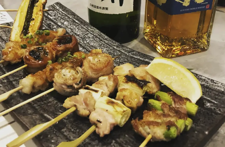 山梨特産「甲州地鶏」の焼き鳥