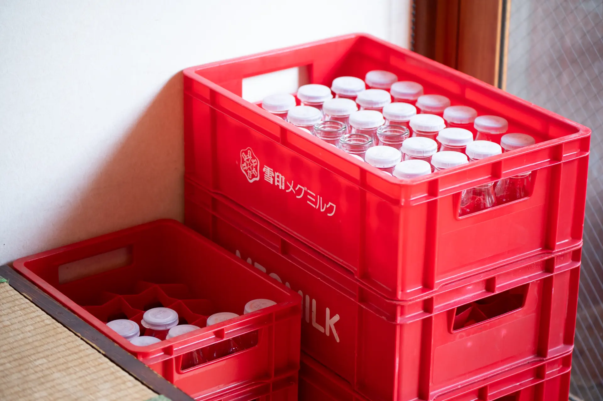 7. 將喝完的空瓶放在回收處