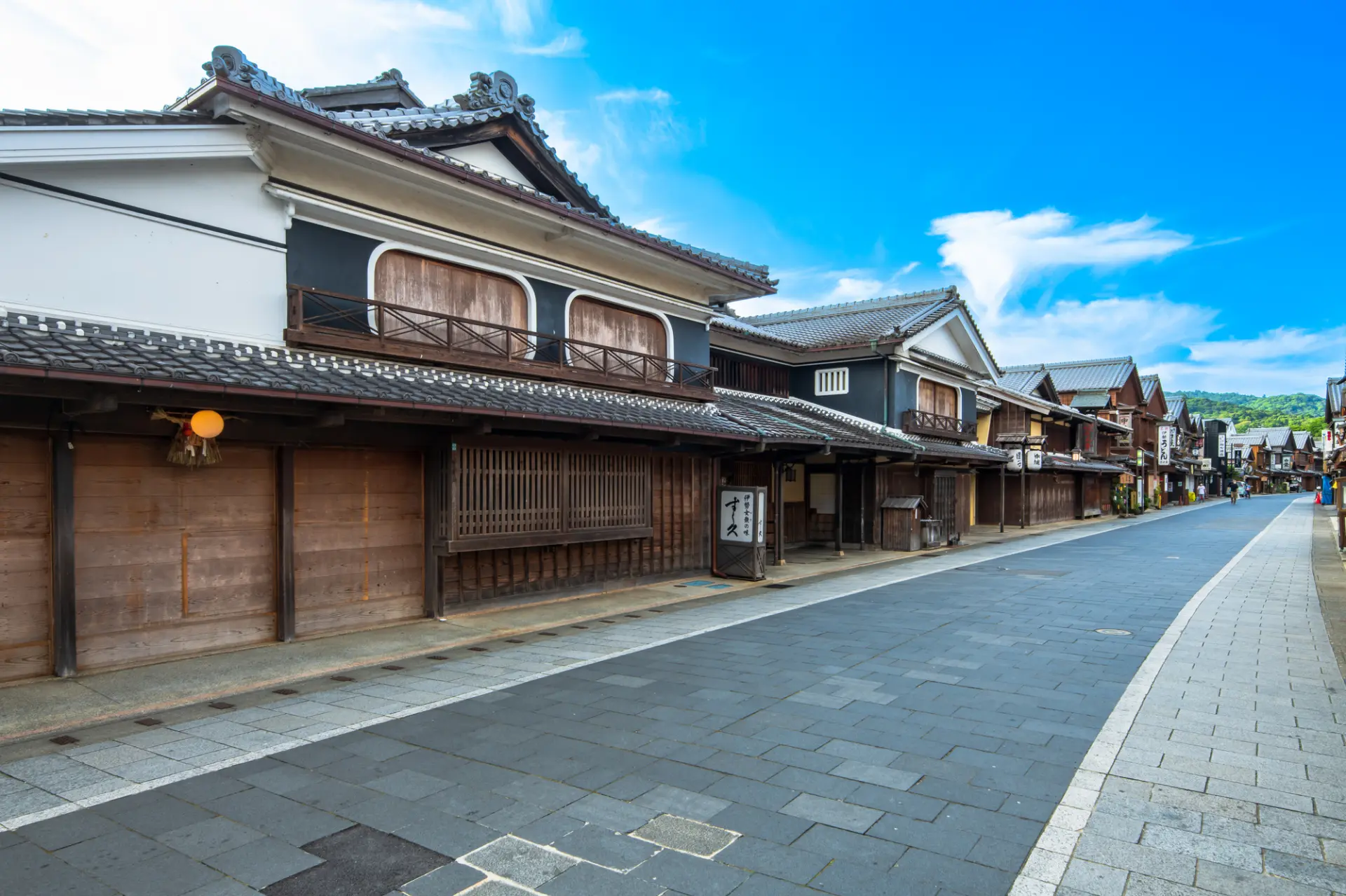 伊勢神宮へと続く参道
