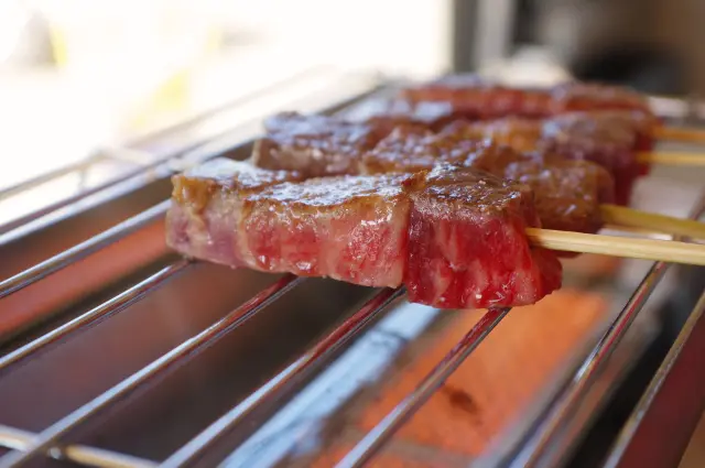 松坂牛の旨味をしっかり味わえる牛串（※写真はイメージです。）