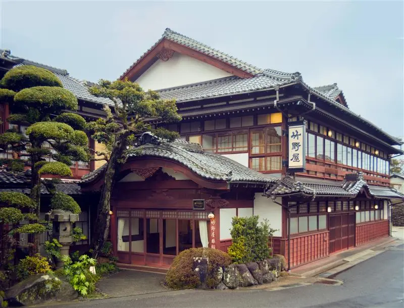 竹野屋旅館の外観