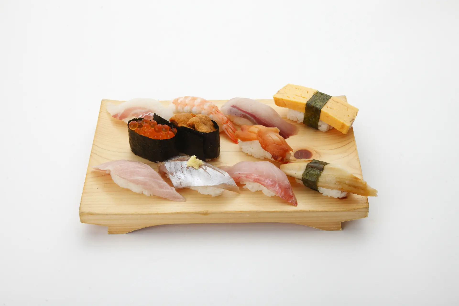 旬の海鮮を味わうなら「特上握り」