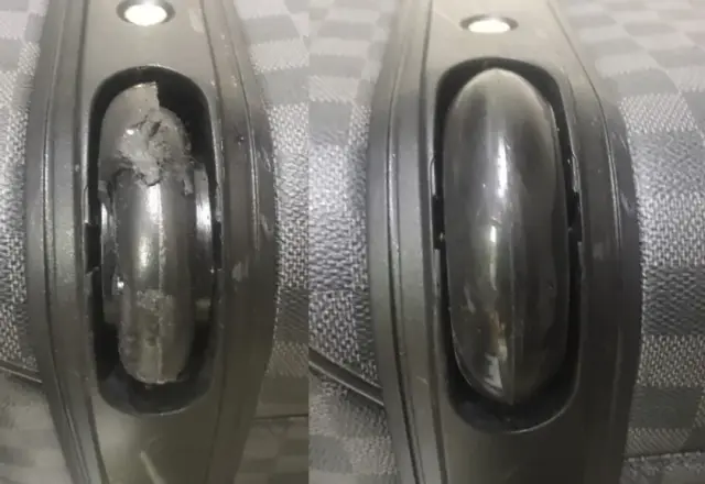 キャスター修理のbefore/after