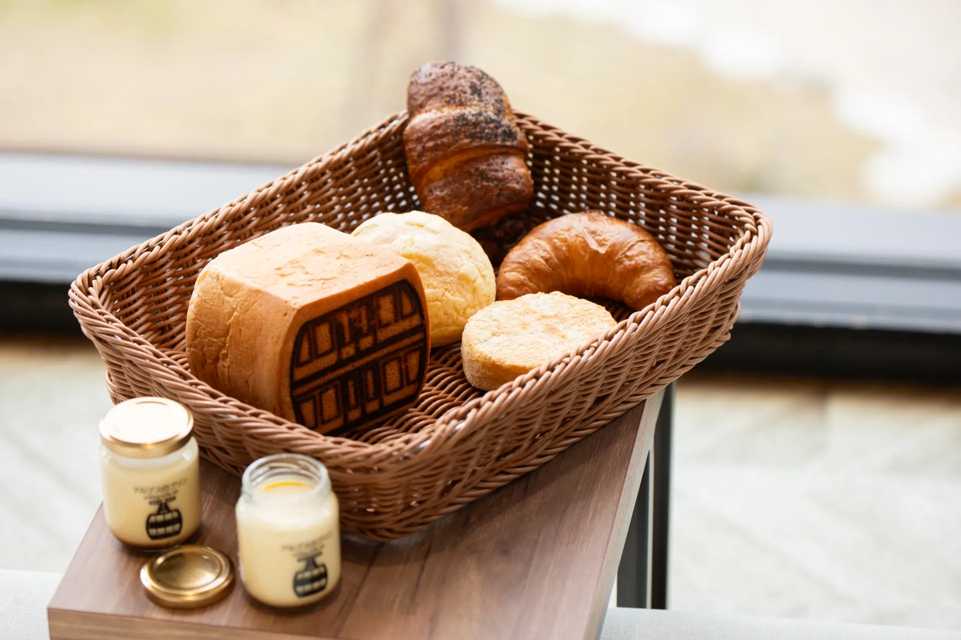 Popular breads and Alps Pudding