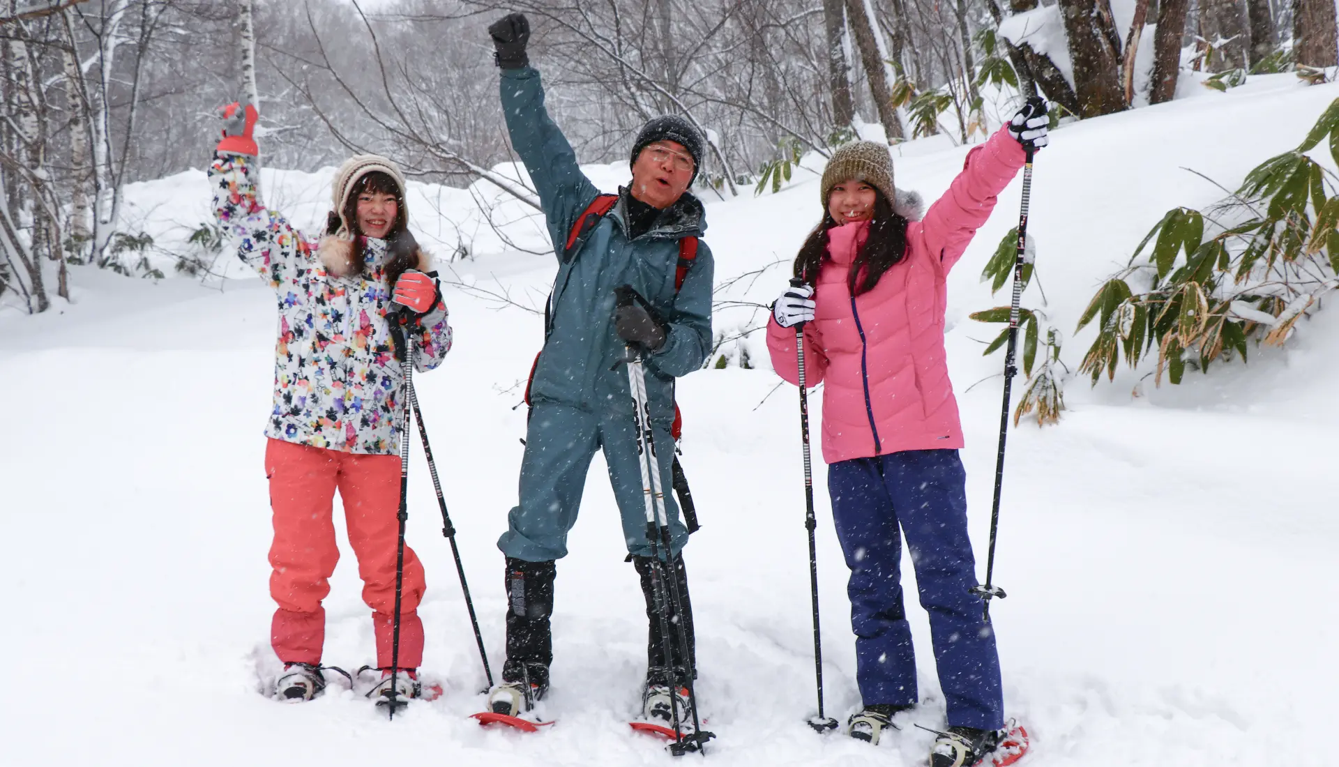 The guided tours are small, with around ten participants.