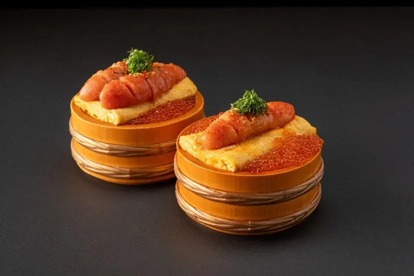 目でも楽しめる人気メニュー「明太いくら玉子焼き丼」