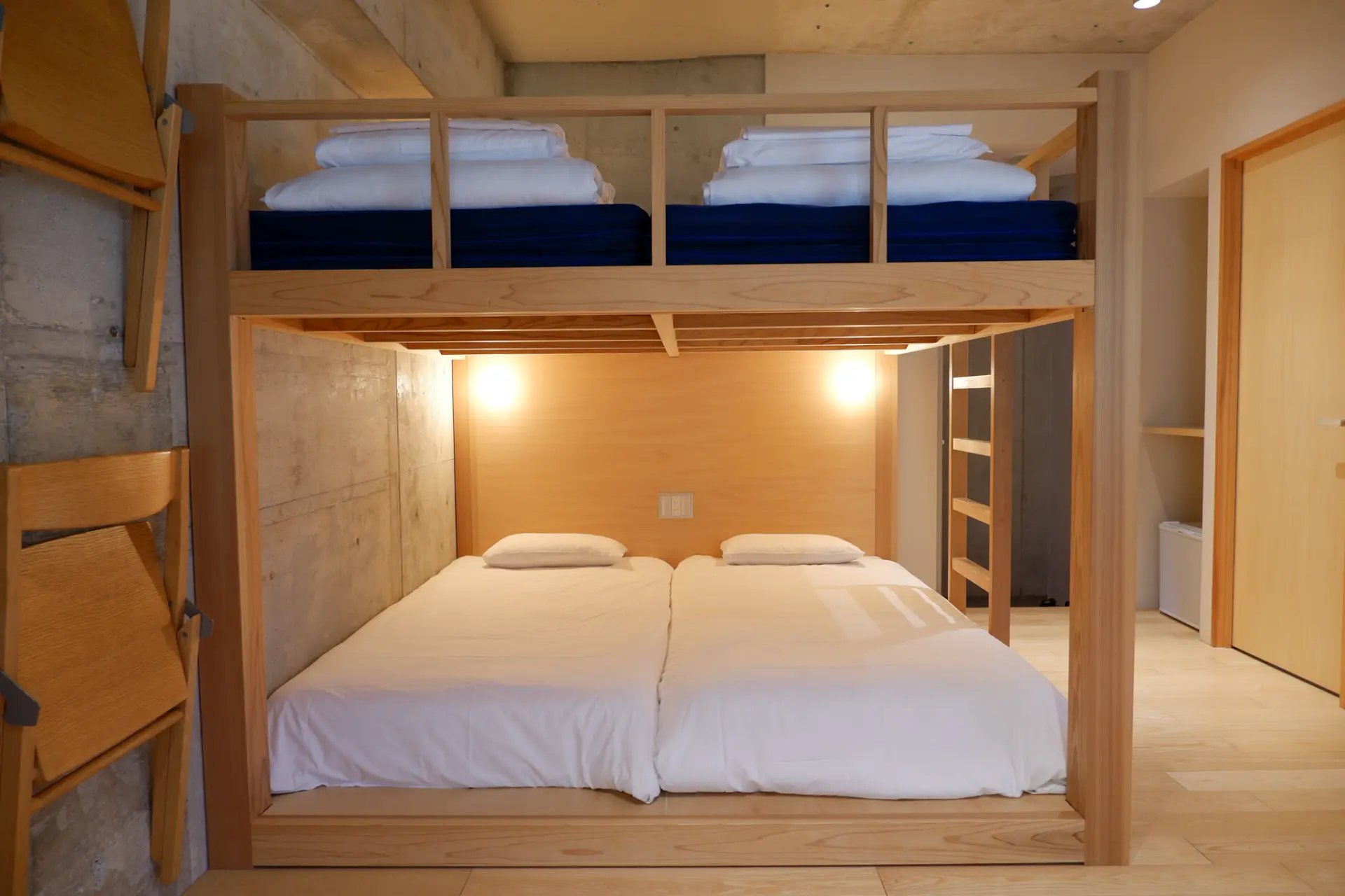 ファミリーに人気の「スーペリアルーム（2段ベッド）」