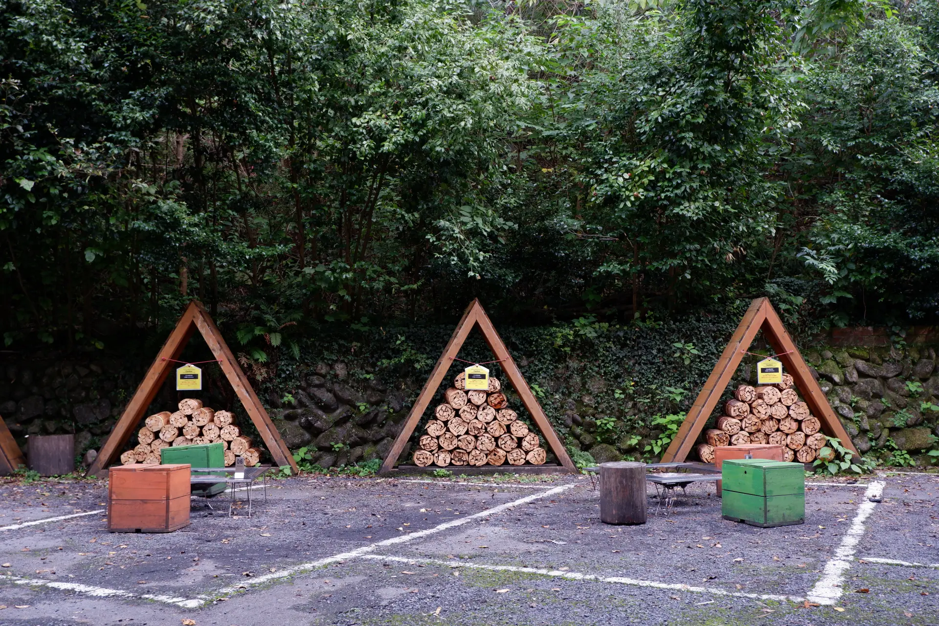 焚き火スペース「NAKA-NIWA」