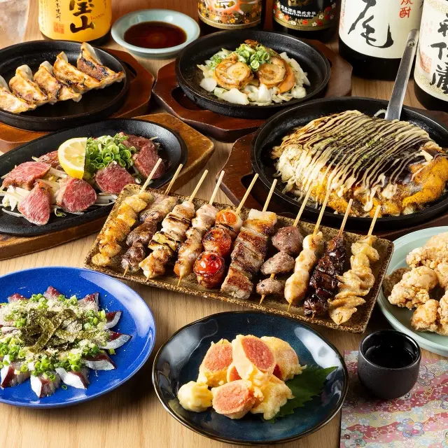 朝から夜まで楽しめる！博多駅直結「お好み焼・焼きそば・鉄板焼 居酒屋かな川 博多一番街店」