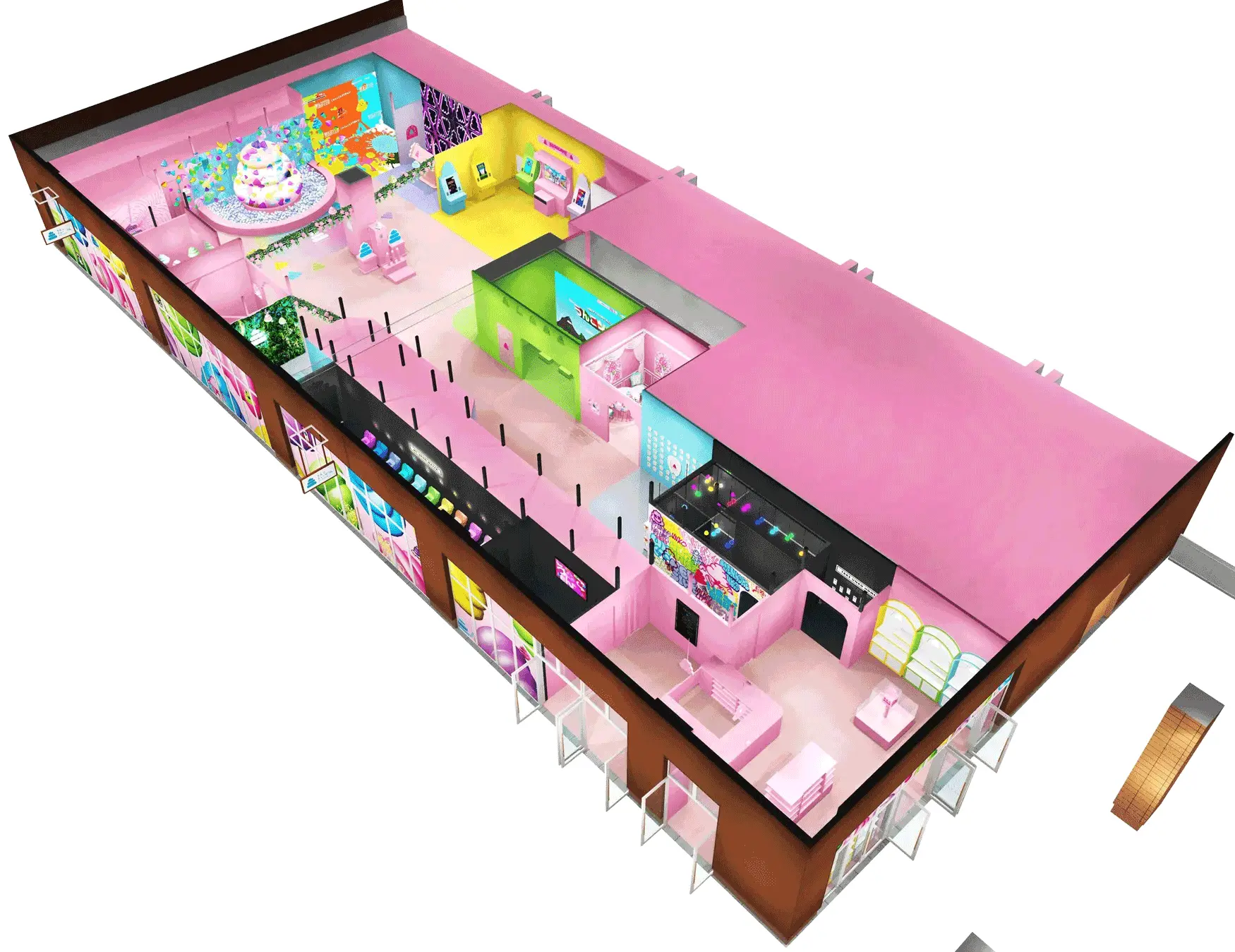 便便博物馆馆内示意图