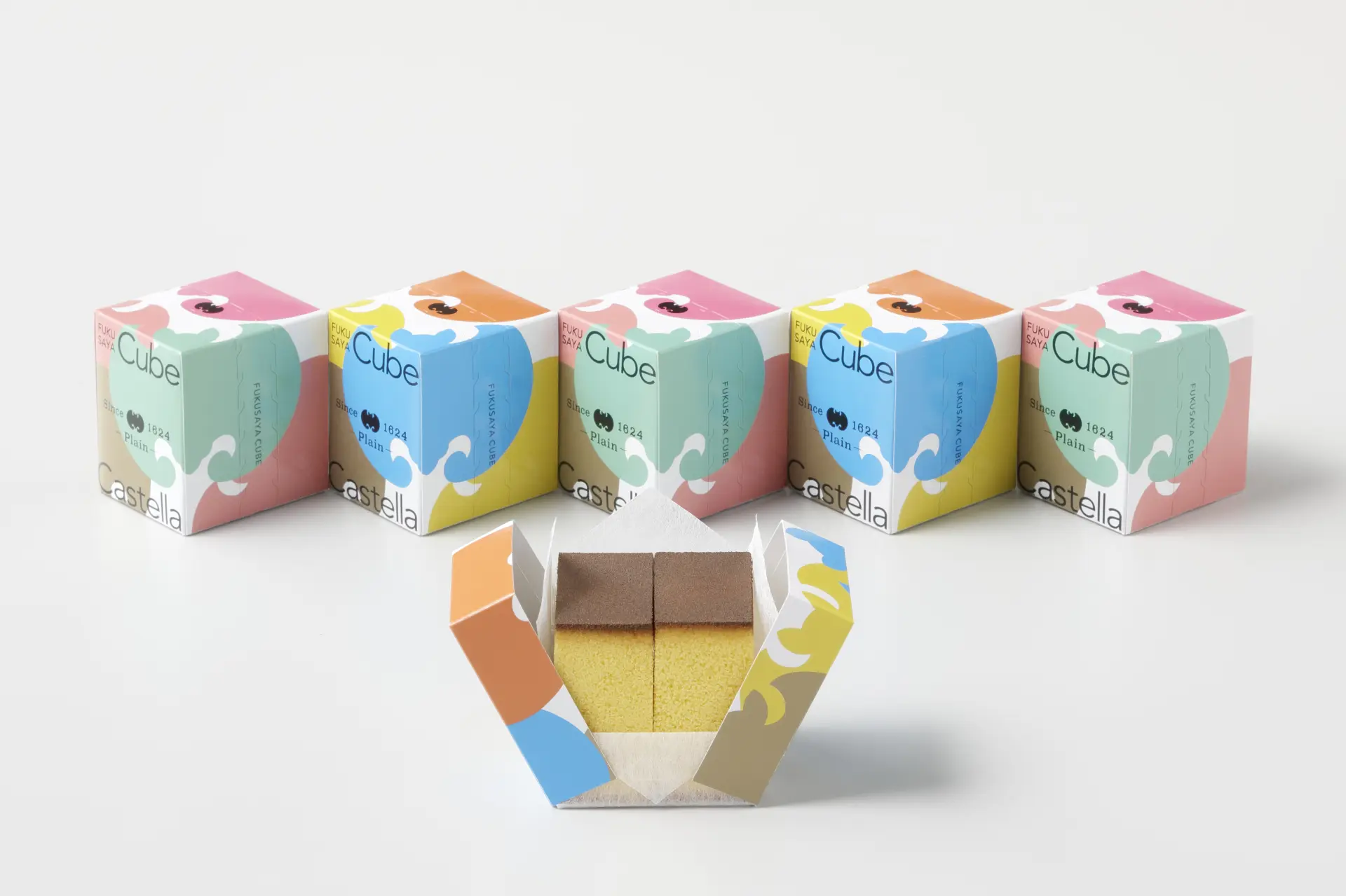 福冈地区限定,印有蝙蝠图案的「福砂屋小蛋糕」