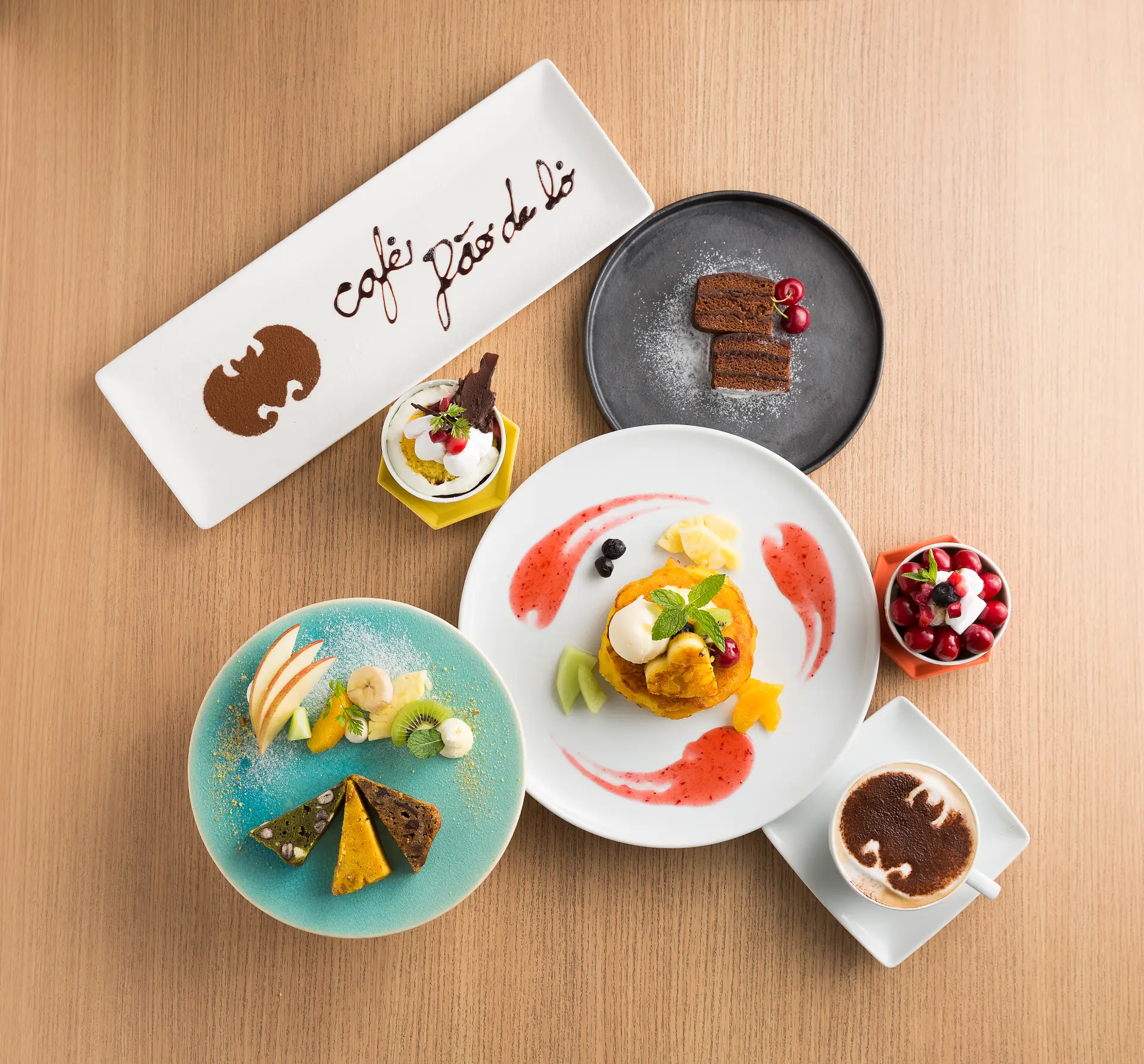 将「长崎蛋糕」变化出其他地方吃不到的创意甜点