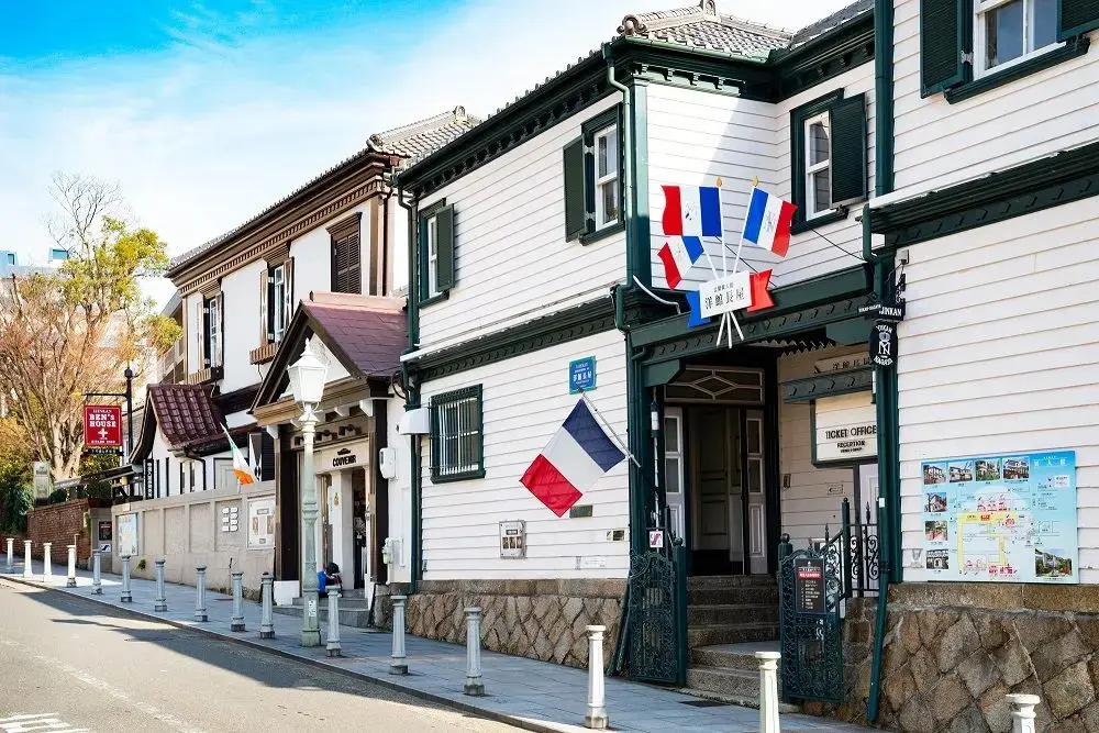 充滿異國風情的懷舊洋館街景