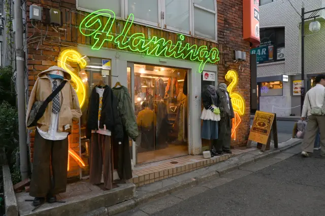 店內的陳列是穿搭的最佳參考