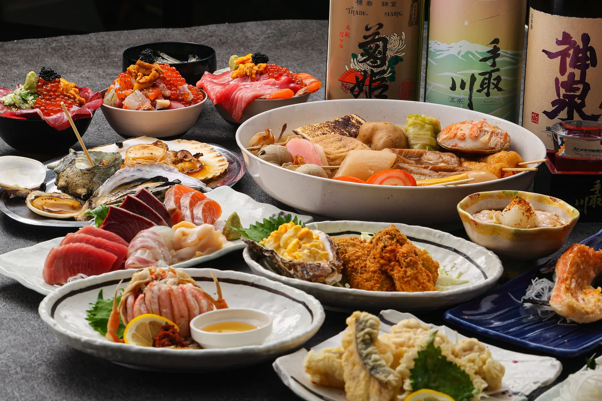 Kanazawa gourmet specialties centered on Kanazawa oden