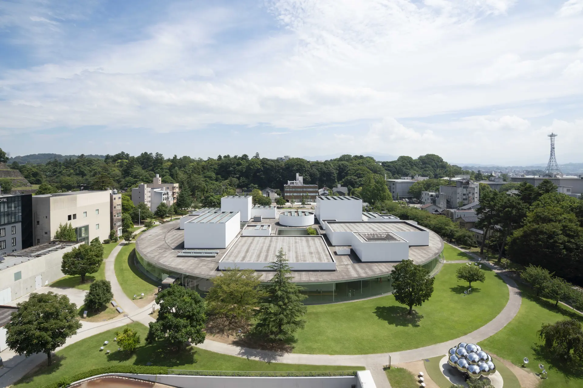 Designed by the architectural unit SANAA.