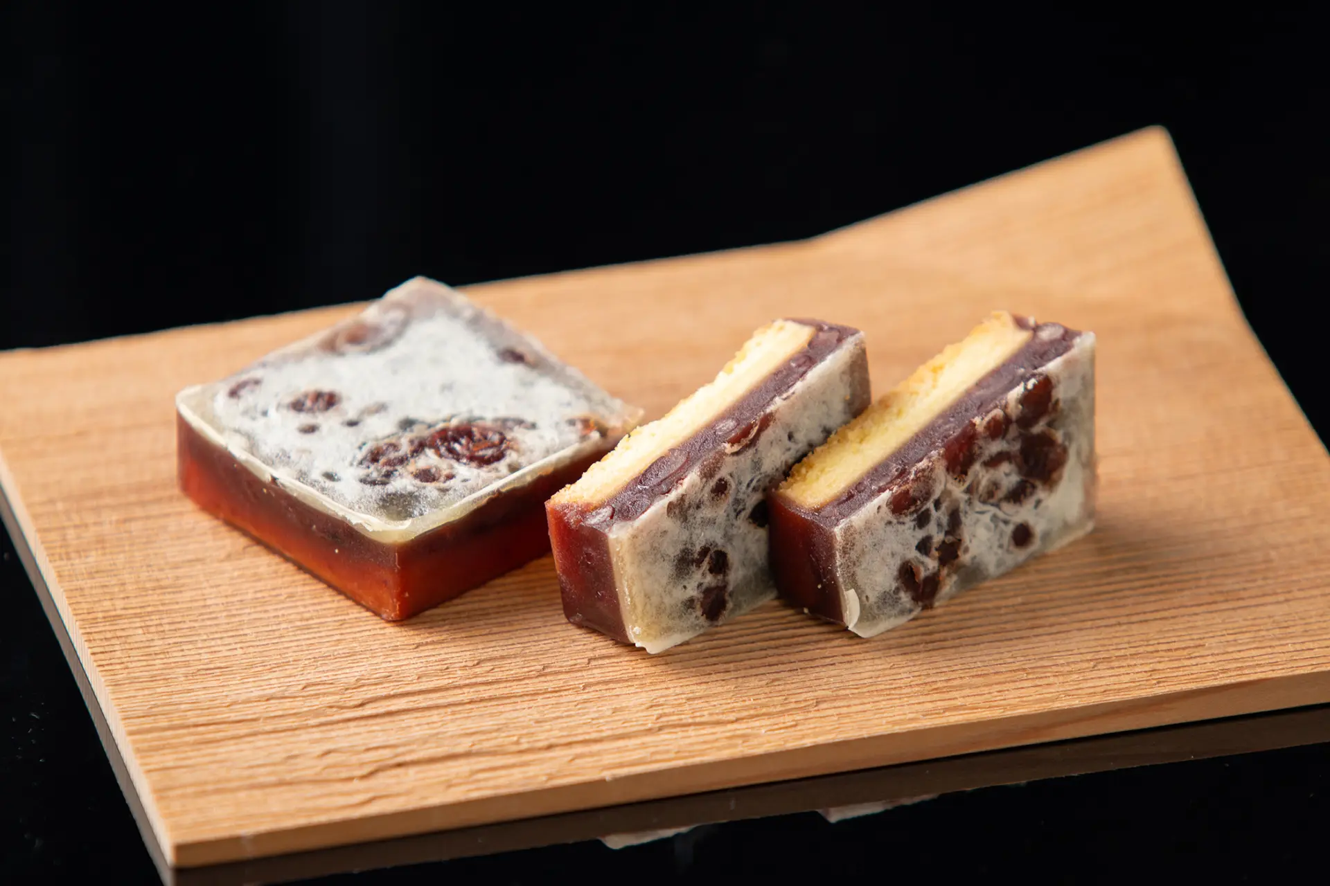 Rich butter pairs beautifully with the refined sweetness of the bean paste.