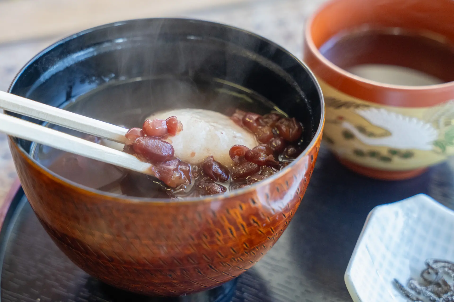 ランチのデザートに出雲ぜんざいを味わおう(※写真はイメージです。)