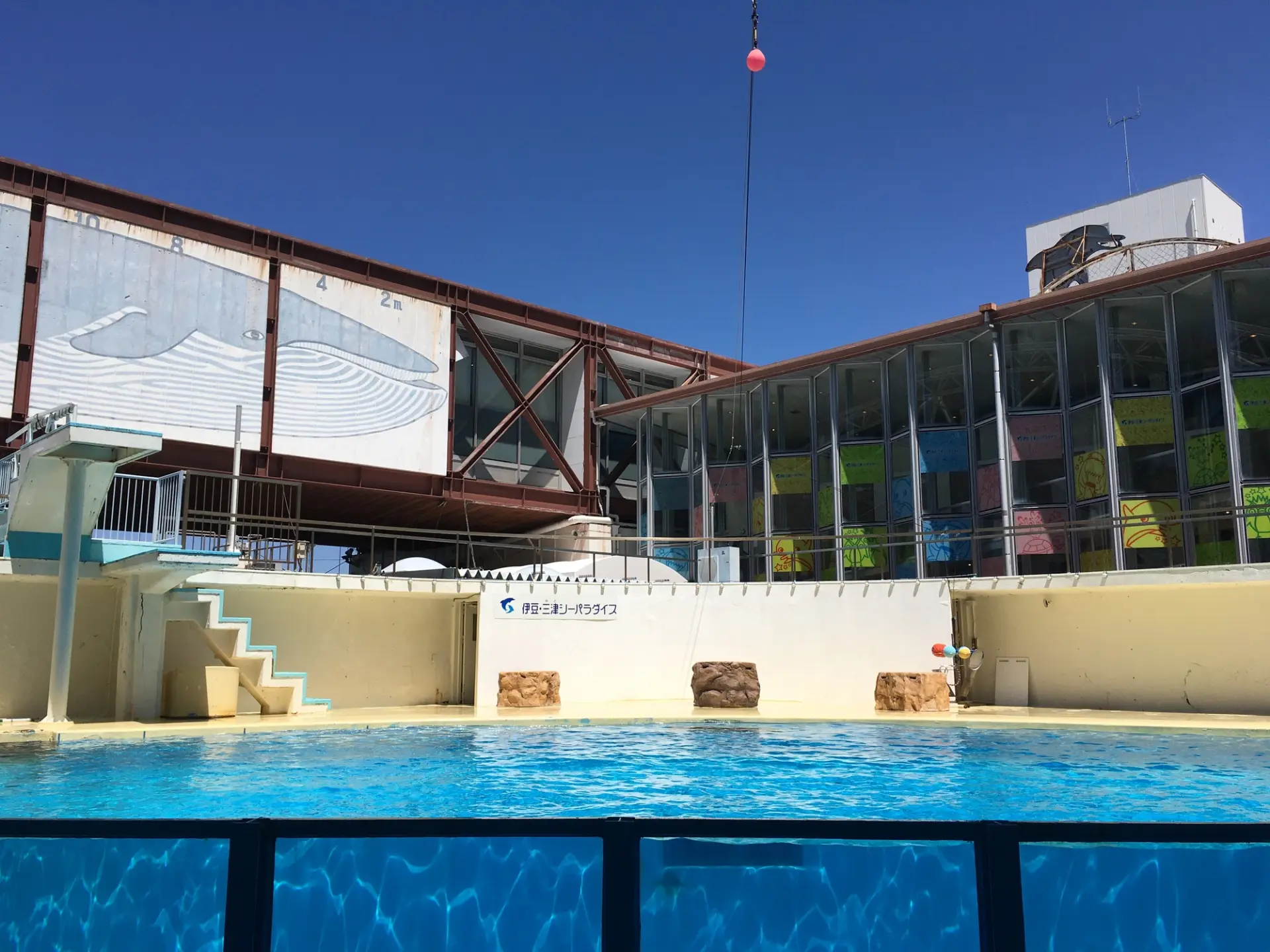 伊豆三津シーパラダイスのショースタジアム