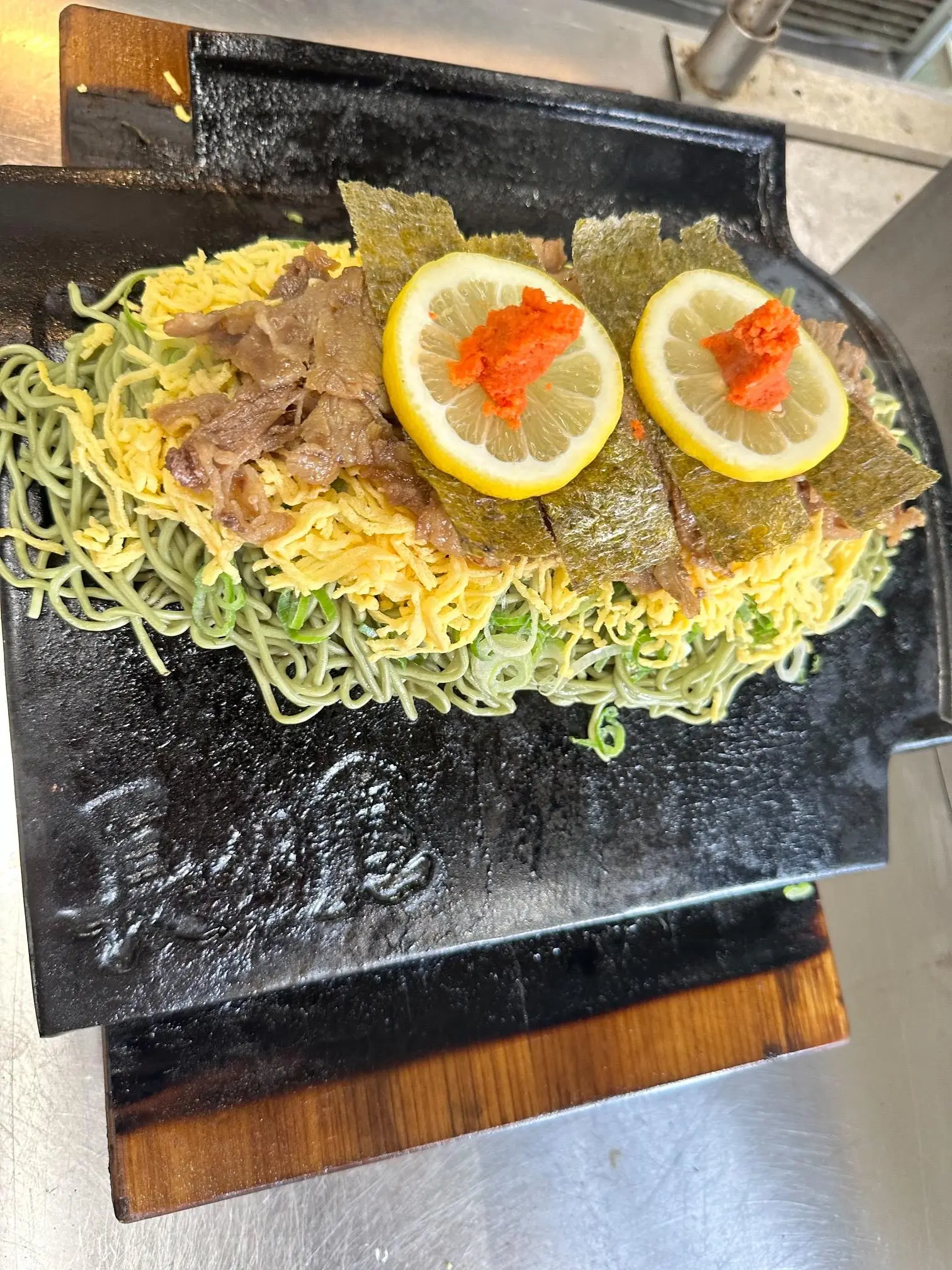 山口を代表する郷土料理の「瓦そば」