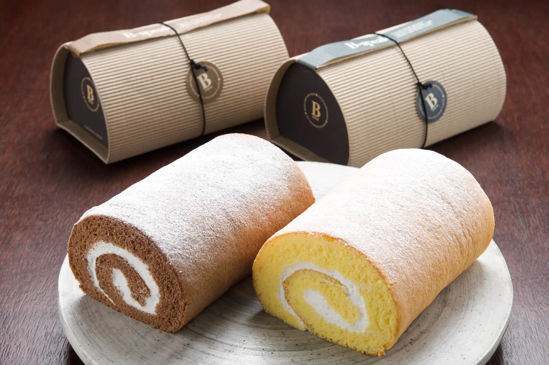 「Pロール」はプレーンとチョコの2種