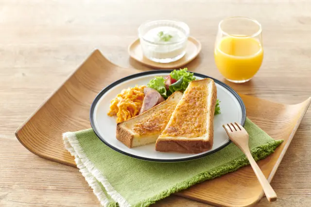食パンだけでなくバゲットなどを使っても美味しく仕上がる