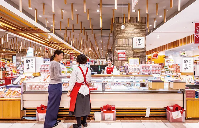 明太子以外の商品も豊富に揃う