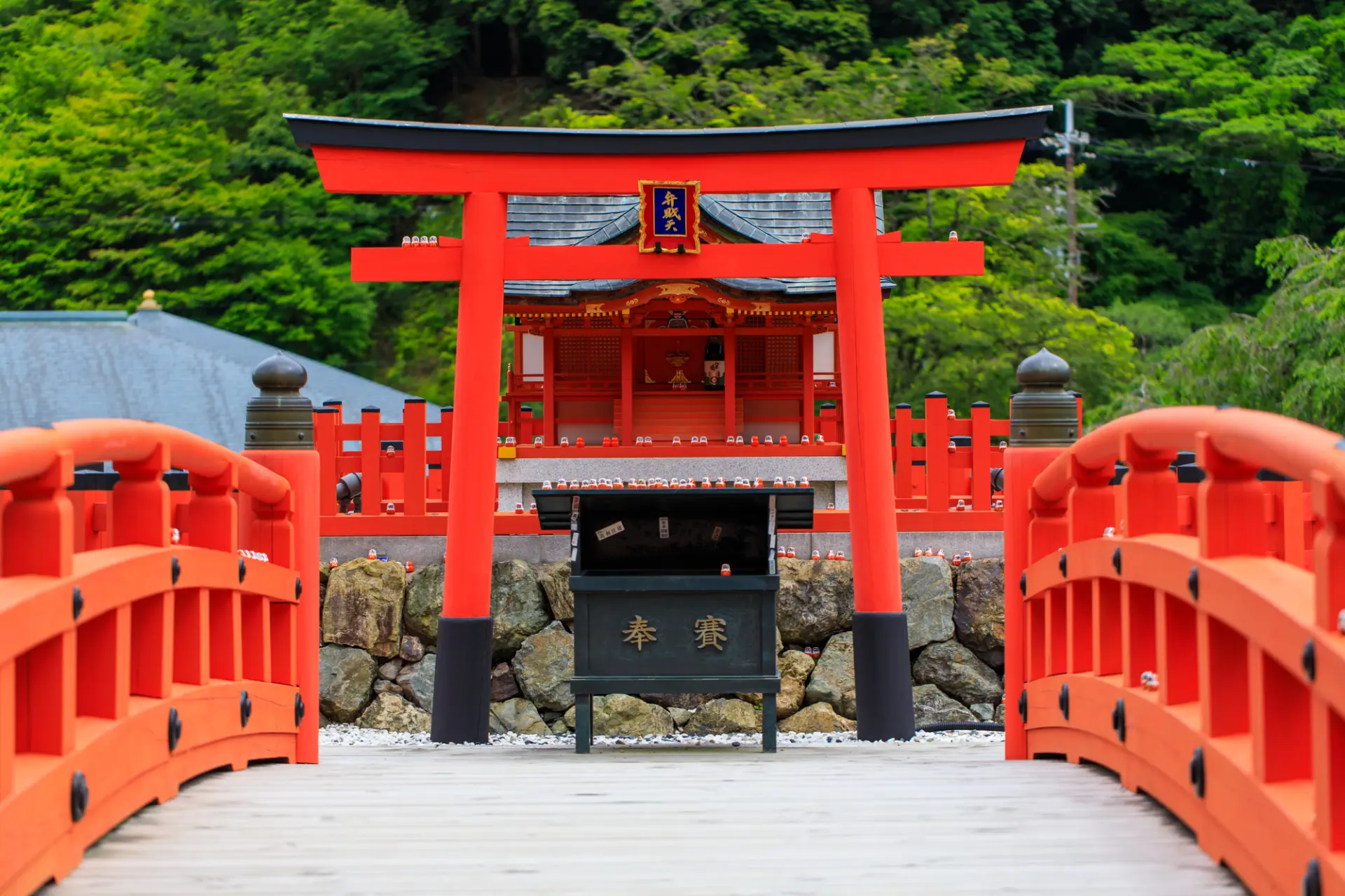 弁財天社也可以安排在巡禮境內的最後一站前往