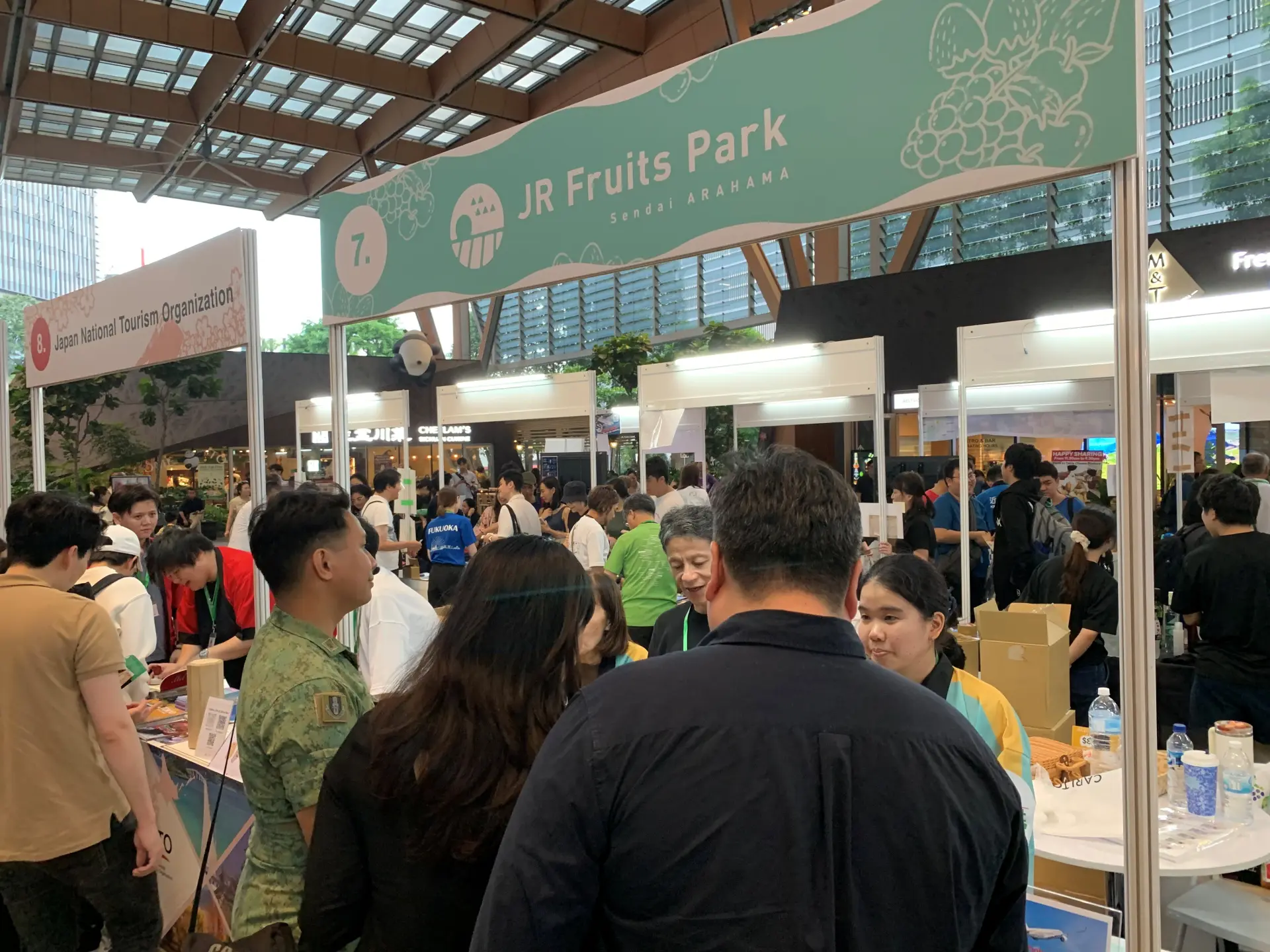 于「TOHOKU, Japan」摊位出展