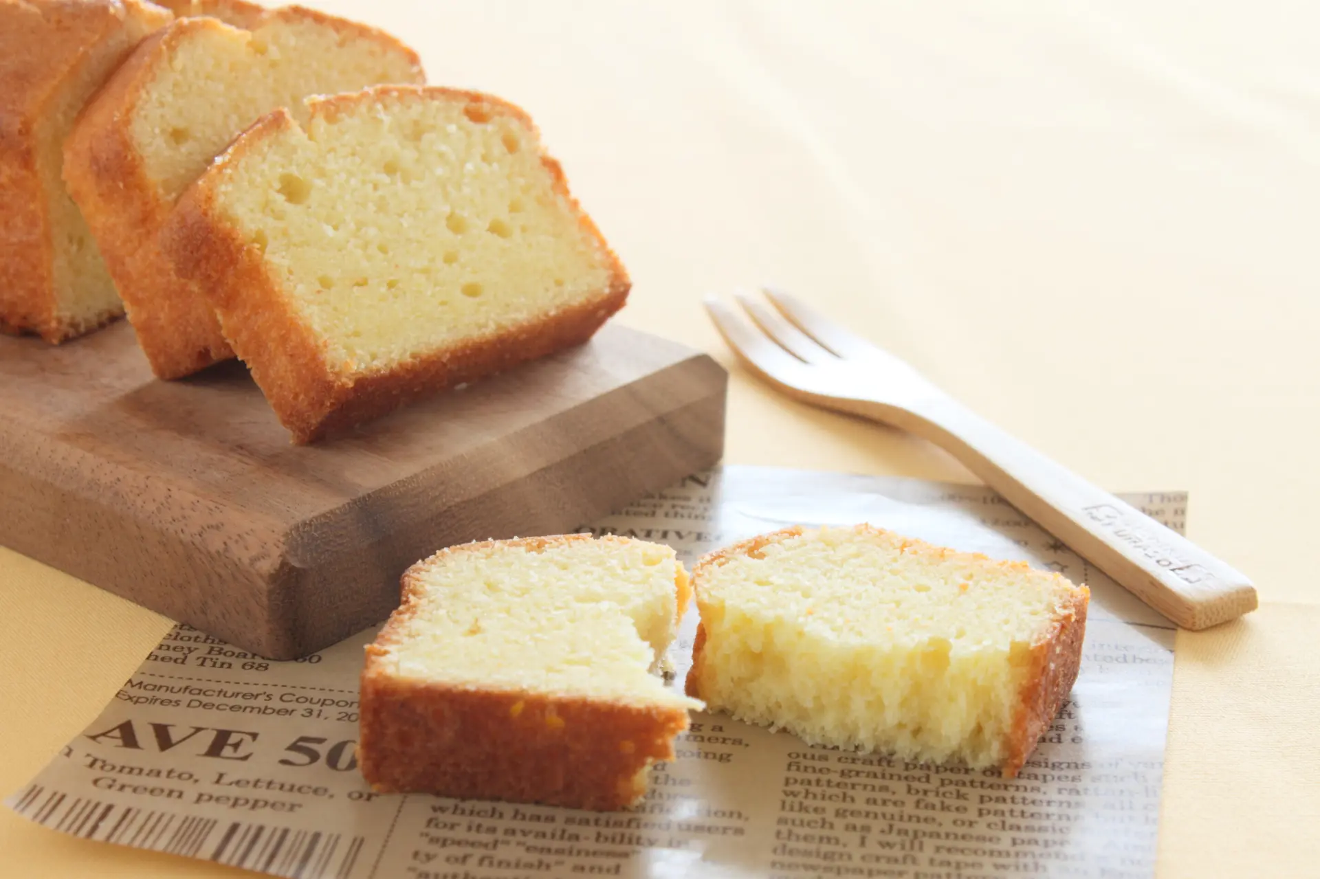 日本酒の香りを楽しめるパウンドケーキ（※写真はイメージです。）