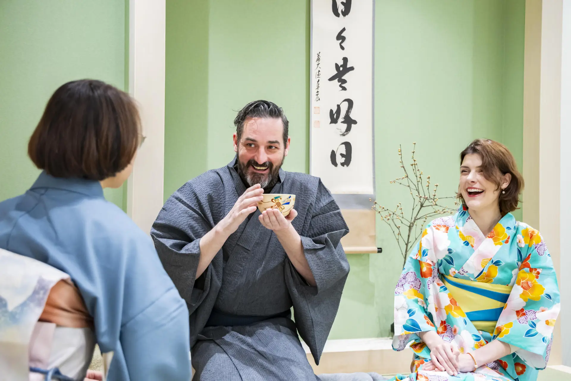 英語対応可能なスタッフが在籍している