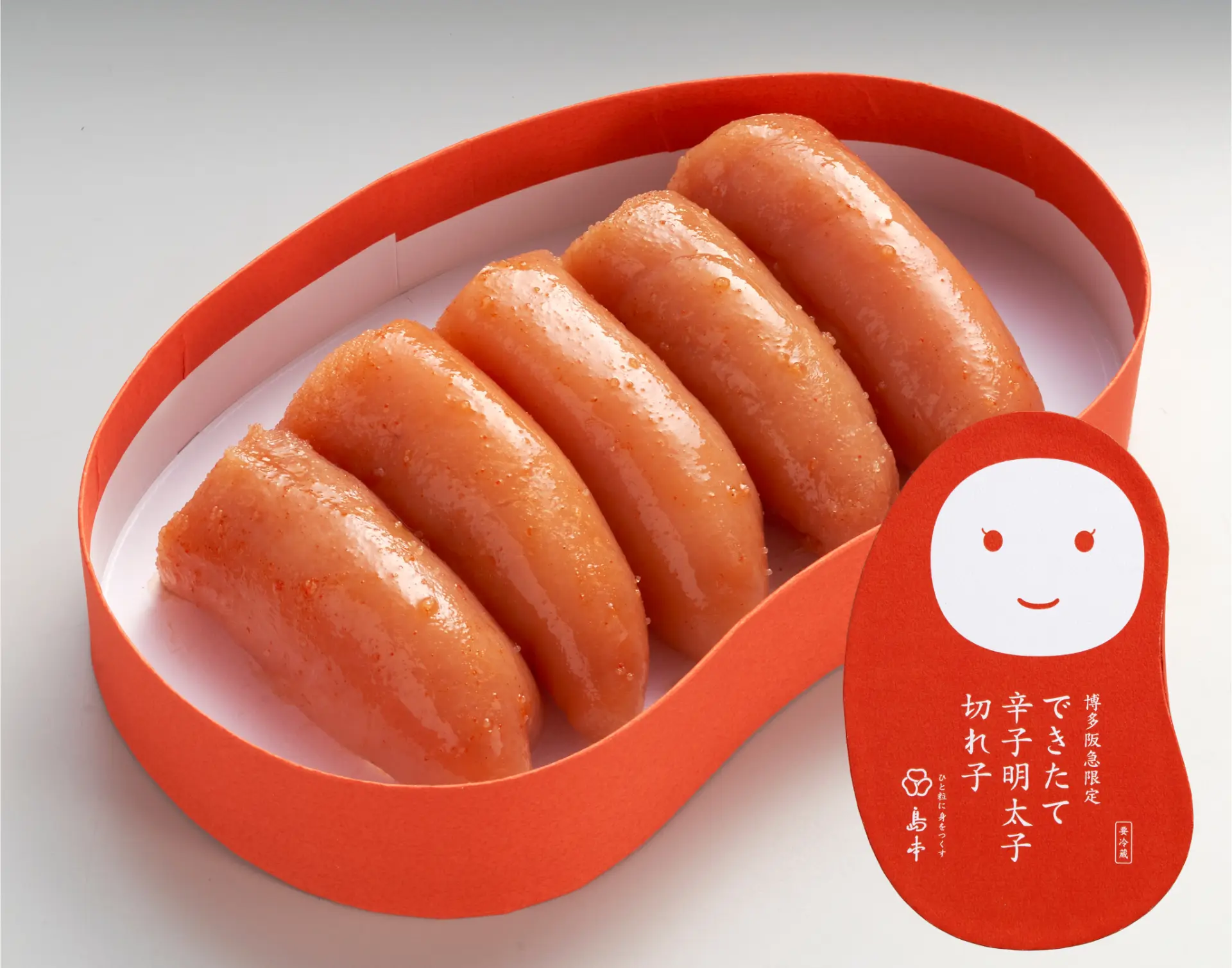 「新鮮辛子明太子切塊(めんたいこちゃん)」為博多阪急店限定販售