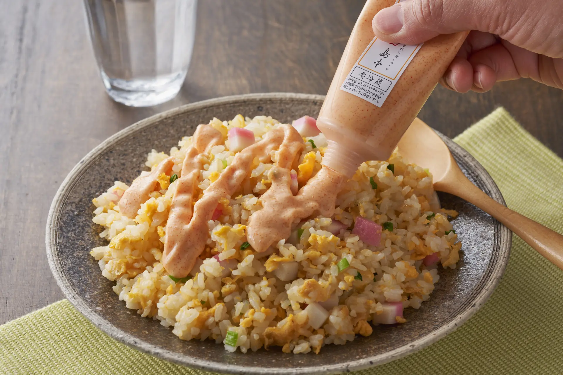 香蒜風味與明太子濃郁風味讓人食欲大開