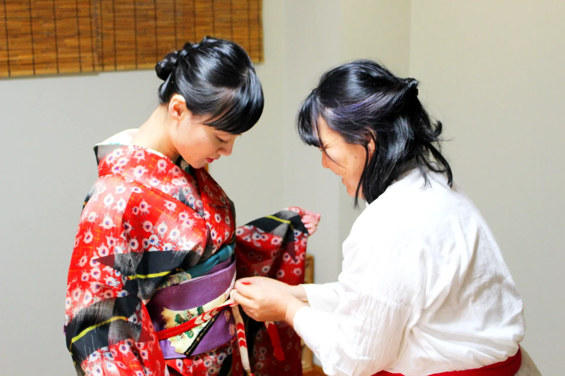 着付け時間は約30分、事前予約が必要なのでご注意を