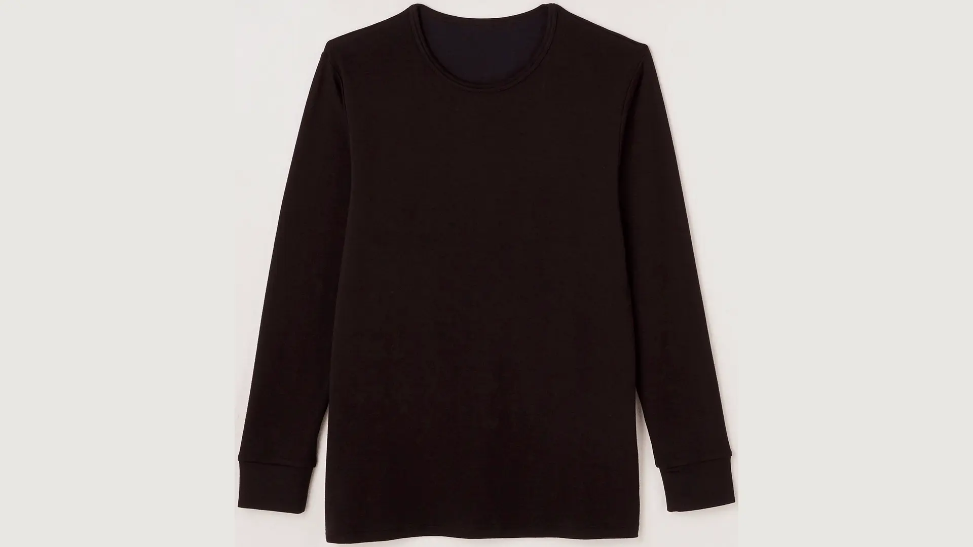 Men FIBER HEAT Moist Inner (เสื้อแขนยาว คอวี)