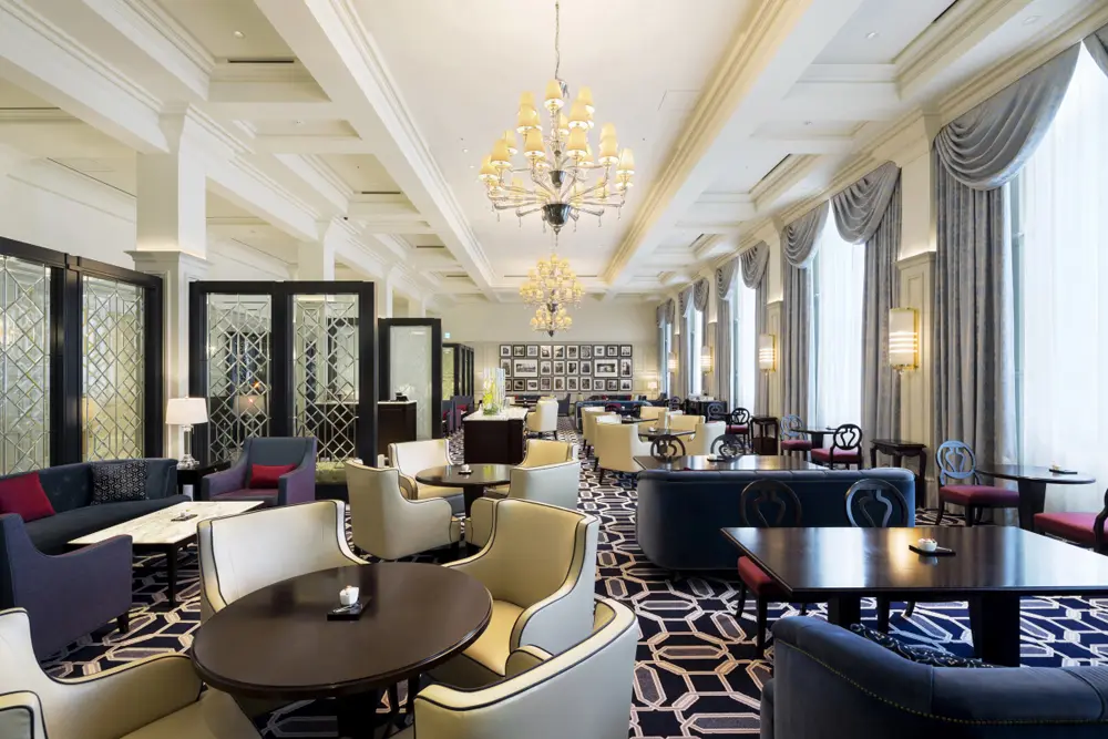 2012年のリニューアルオープン時に誕生したロビーラウンジ