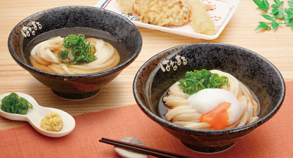 香川県発祥の讃岐うどんチェーン「はなまるうどん」