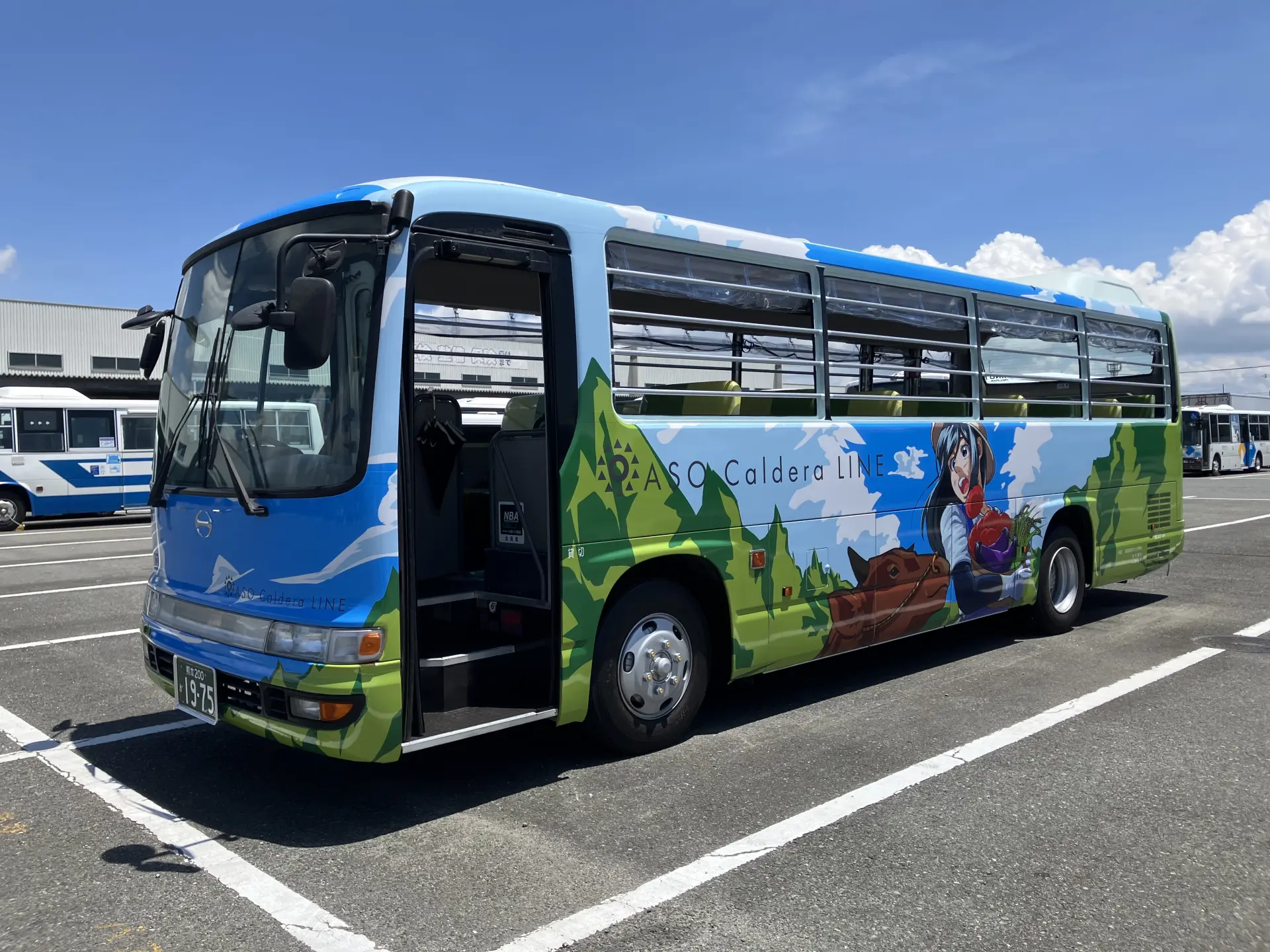 The vehicle design was created by students at a local high school.