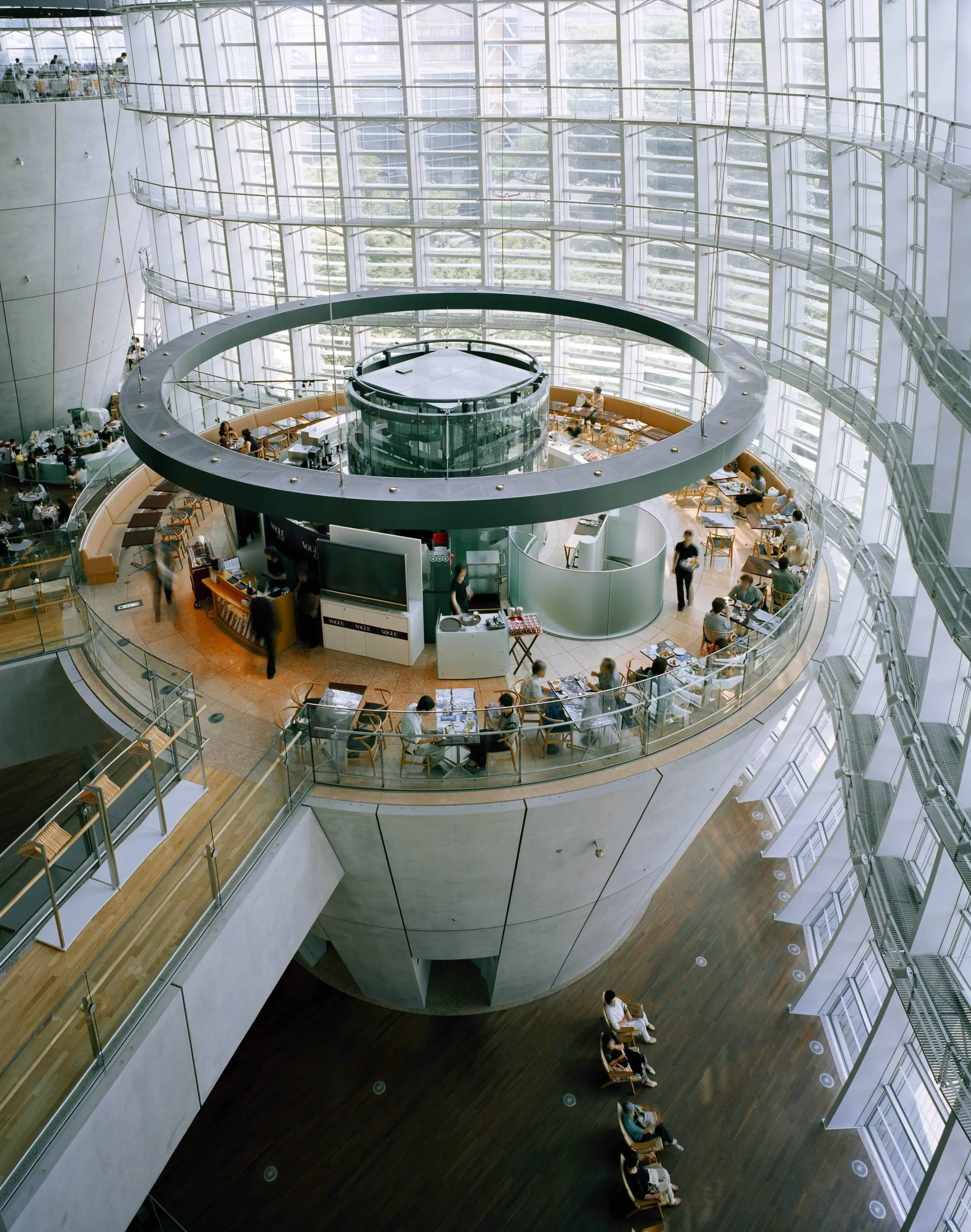 咖啡厅「Salon de Thé Rond」