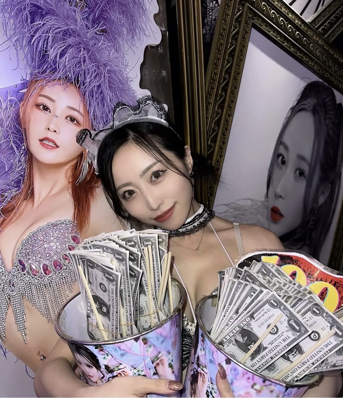 小费可单张或整叠赠送