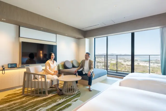 2023年にオープンした「宙館」のゲストルーム