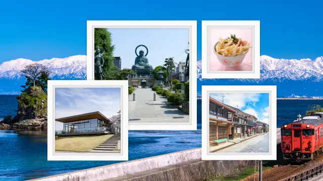 【富山1泊2日モデルコース】表情の異なる水の景色と、手しごとの町を訪ねて