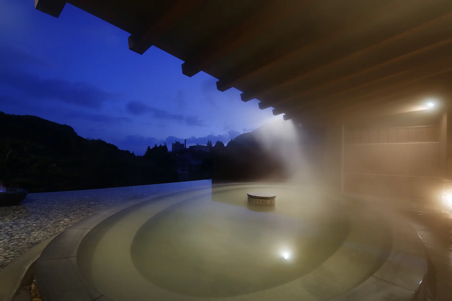 開放感抜群のパノラマ露天風呂